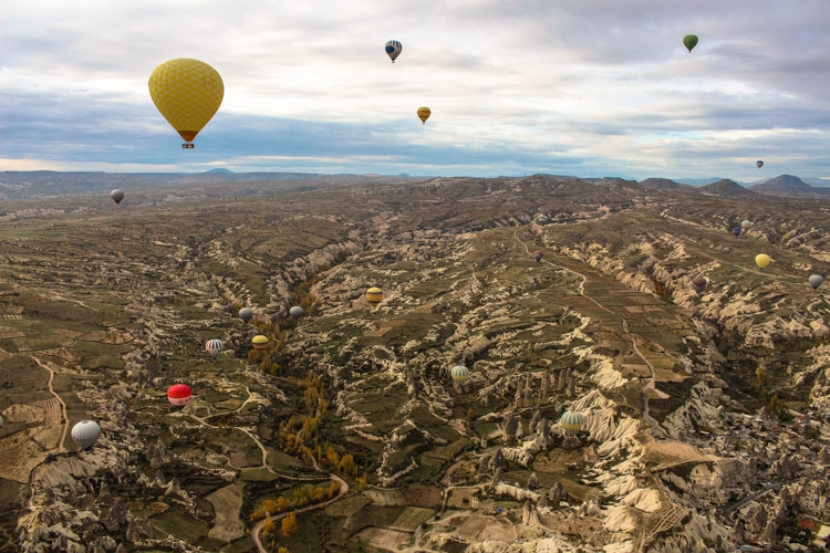 things to do in Cappadocia balloon flight