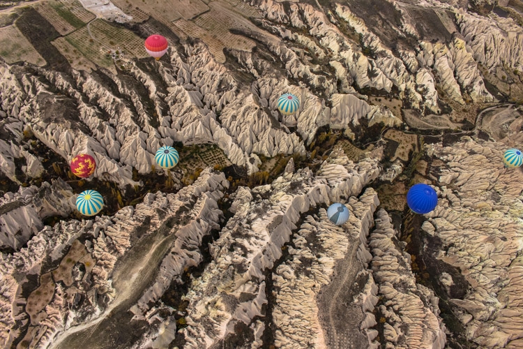 things to do in Cappadocia from above