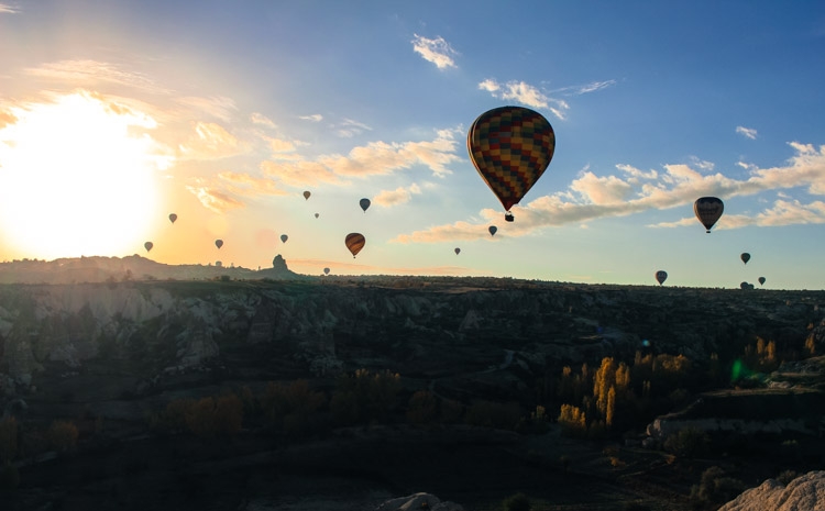 things to do in Cappadocia hot air balloon flight