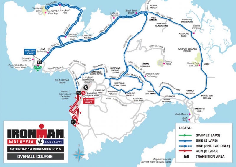 ironman malaysia overall course