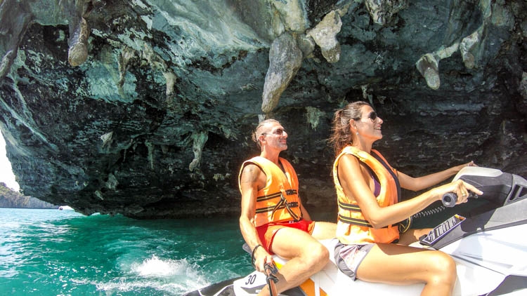 Jet ski tour is one of the top Things to do in Langkawi, Malaysia. Enjoy the island by air, water & land! How to get there and where to stay in Langkawi, Malaysia.