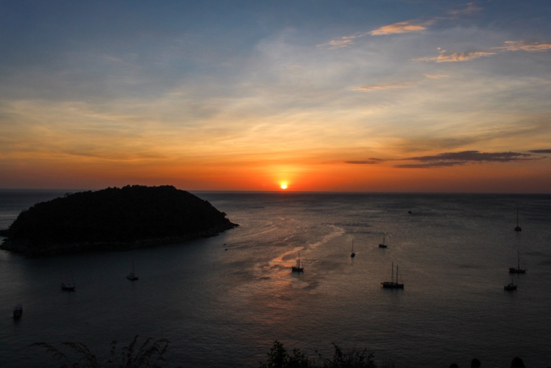 The windmill view is one of the best attractions in Phuket.