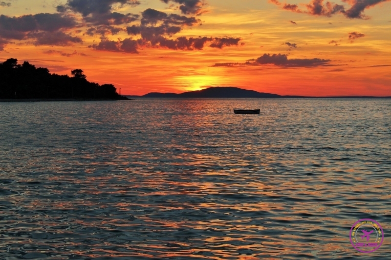 sunset croatia