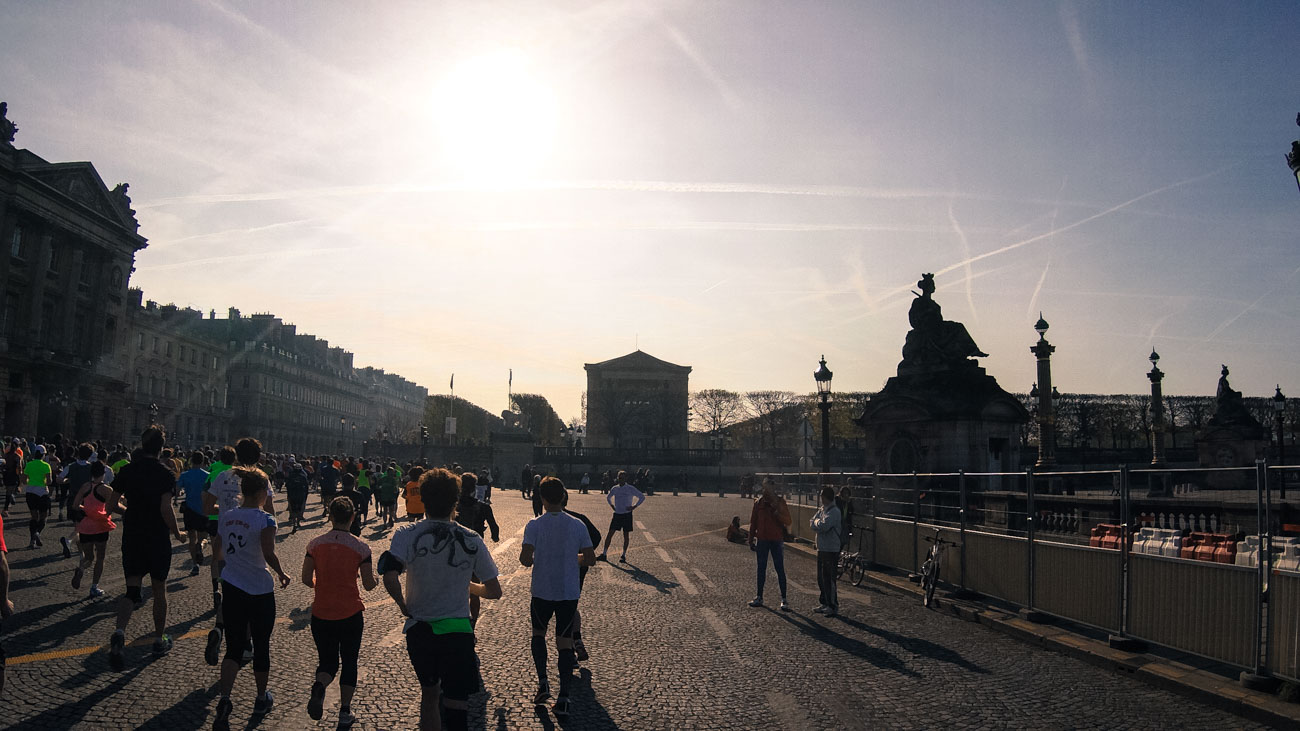 Maratona de Paris, correndo pelas ruas de uma das cidades mais lindas do mundo!