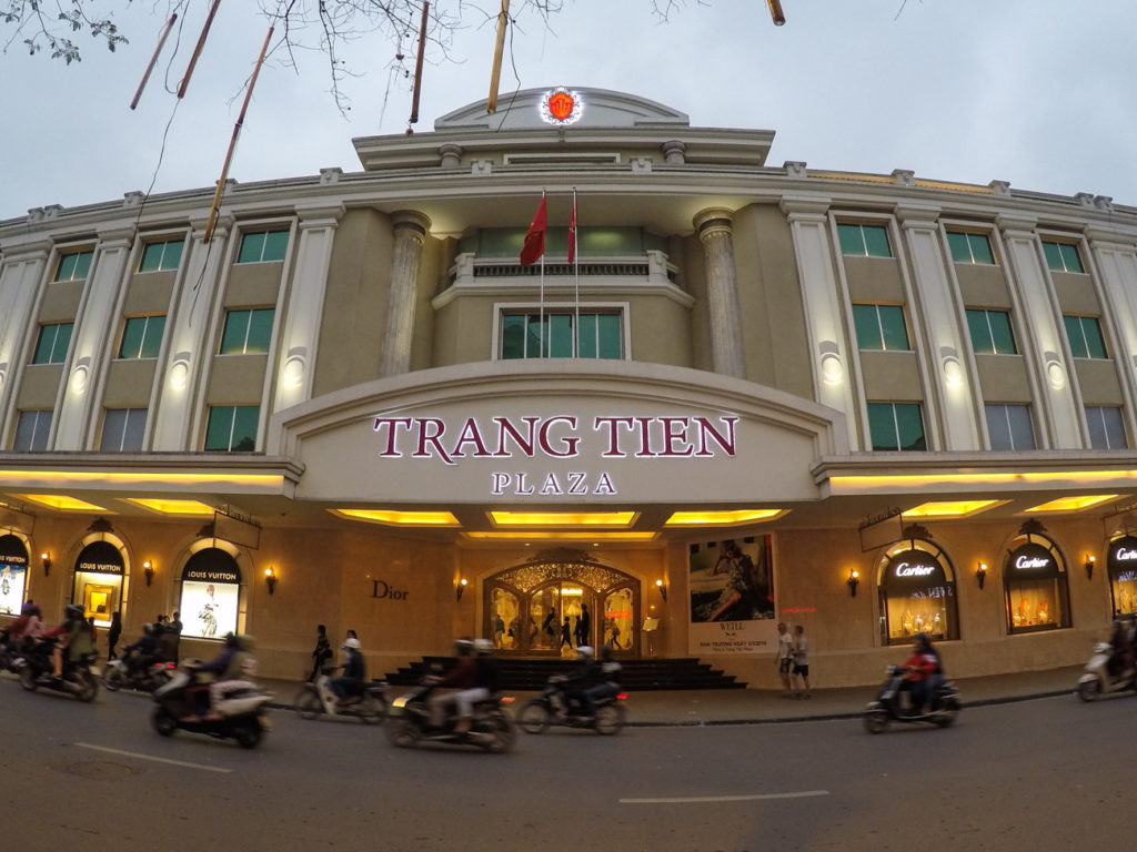 There are many things to do in Hanoi around the Opera and the Trang Tien Shopping Mall. Go there for a walk and explore the attraction in Hanoi. 