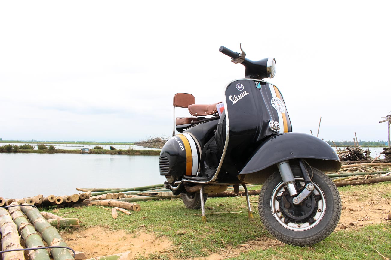 Discover Hoi An in a unique way! Go on a Vespa Tour through the countryside and witness the local life. Plus travel tips, the best attractions and where to stay in Hoi An, Vietnam