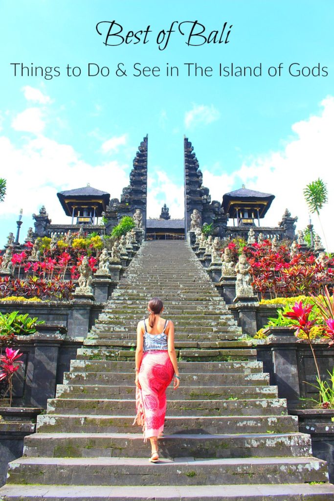 Best of Bali: Things to do in the Island of Gods! Local experiences, tourist attractions, and the best places to stay in Bali. All the top things to do in Bali in a practical travel guide to the Island of Gods in Indonesia.