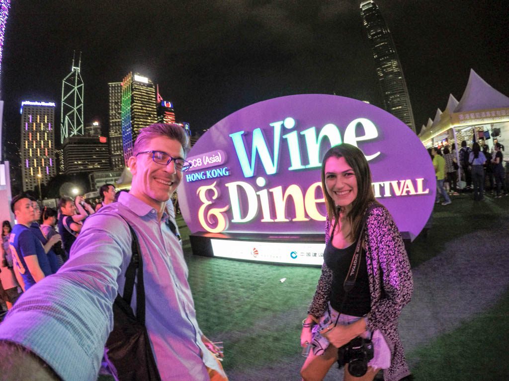 Colocamos o Wine & Dine Festival na nossa lista do que fazer em Hong Kong. 