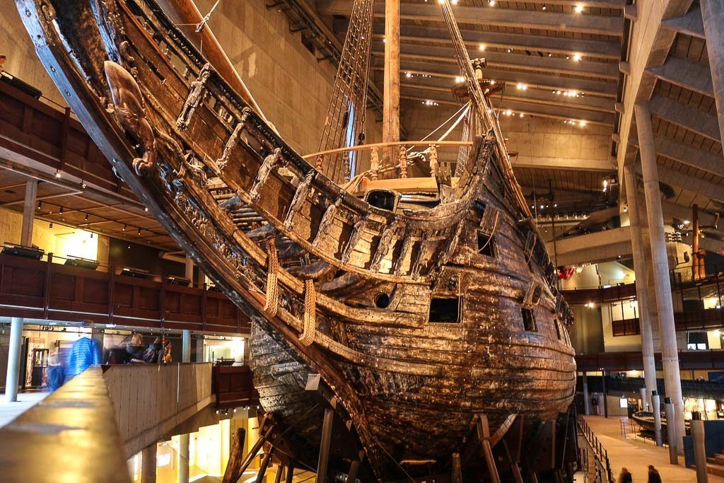 A visit to the Vasa Museum is one of the must things to do in Stockholm in winter time.