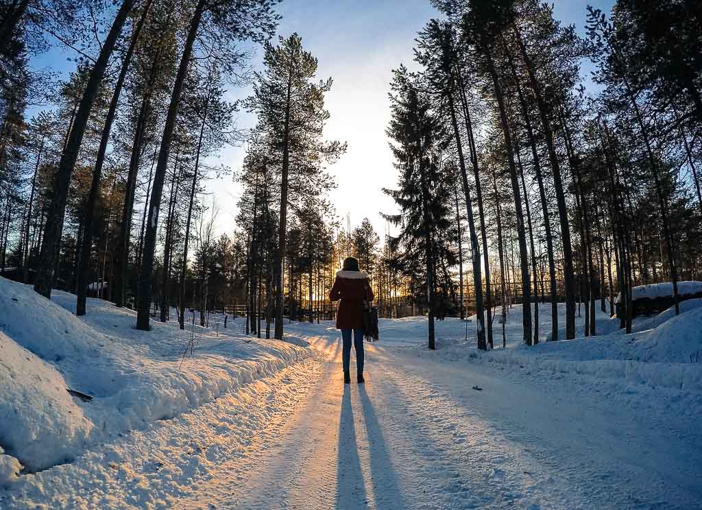 O que fazer em Rovaniemi Aurora Boreal