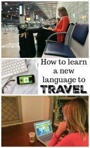 How to learn a new language to travel? We share tips and tools to learn a new language for travel and while traveling. Study at your own pace and on the go. How to choose the best online course, organize your schedule and practice your new language every day. 