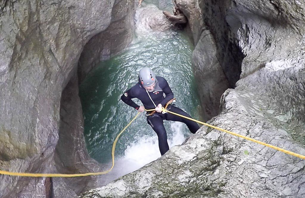 Canyoning is one of the top things to do in Bregenzerwald! It's so much fun and a truly way to enjoy the summer in Austria. 