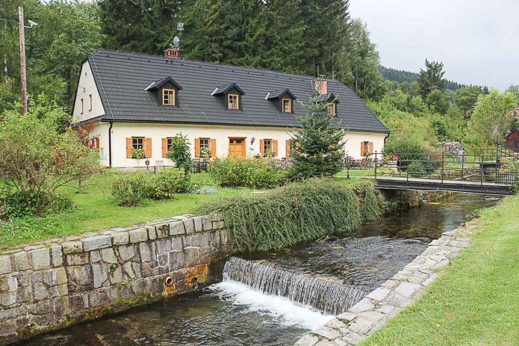 One of the best hotels in Jeseníky Mountains is the Penzion Kovarna, we love it!!!