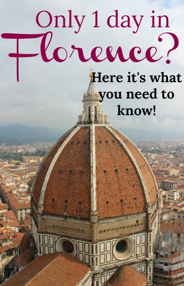 The best of Florence in one day itinerary. We listed the top places to visit in Florence, what to see and where to eat. All you need to know to enjoy 24 hours in Florence, where to stay and how to make the most of your trip in this stunning city in Tuscany, Italy. #Florence #Italy #florencethingstodo #florencehotel #florencemuseum