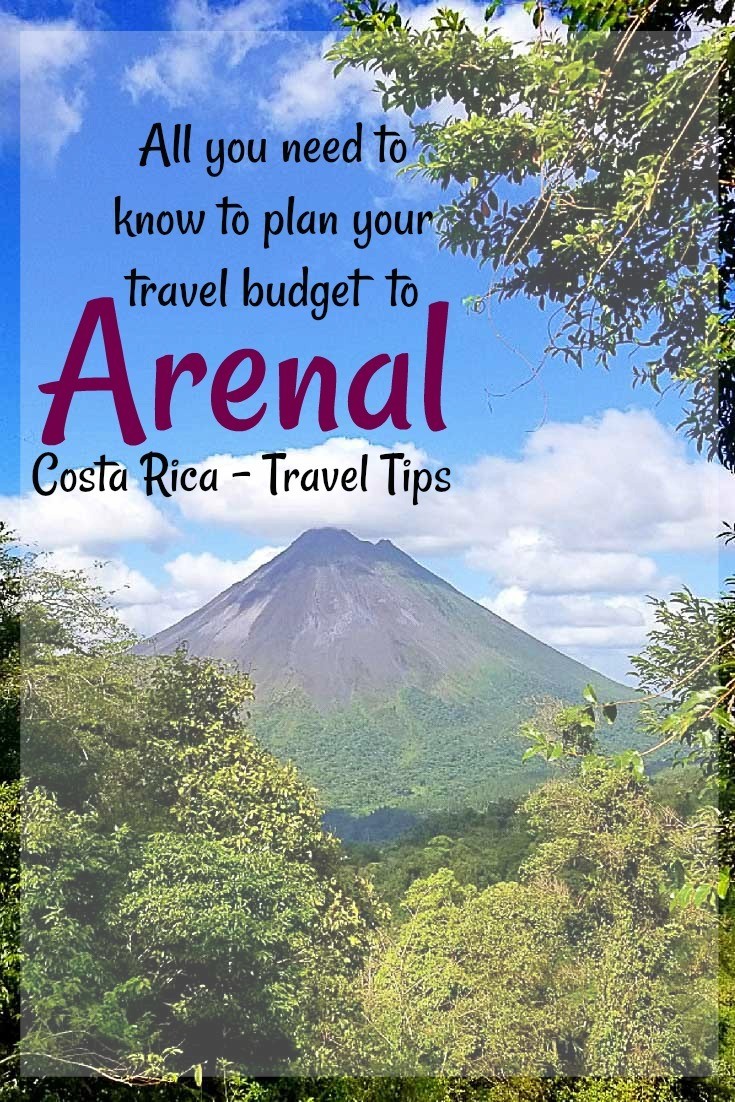 How much does it cost to travel to Arenal, Costa Rica? Find out here, a detailed guide about the all the cost to travel to Arenal and how to save on your next holiday to Costa Rica. Recommendations to book the best accommodation in Arenal, hot springs, transportation and things to do. Travel tips for all types of travelers and budgets. #CostaRica #ArenalCostaRica #ArenalHotSprings