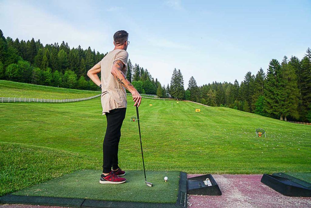 golf e o que fazer em Alpe Cimbra