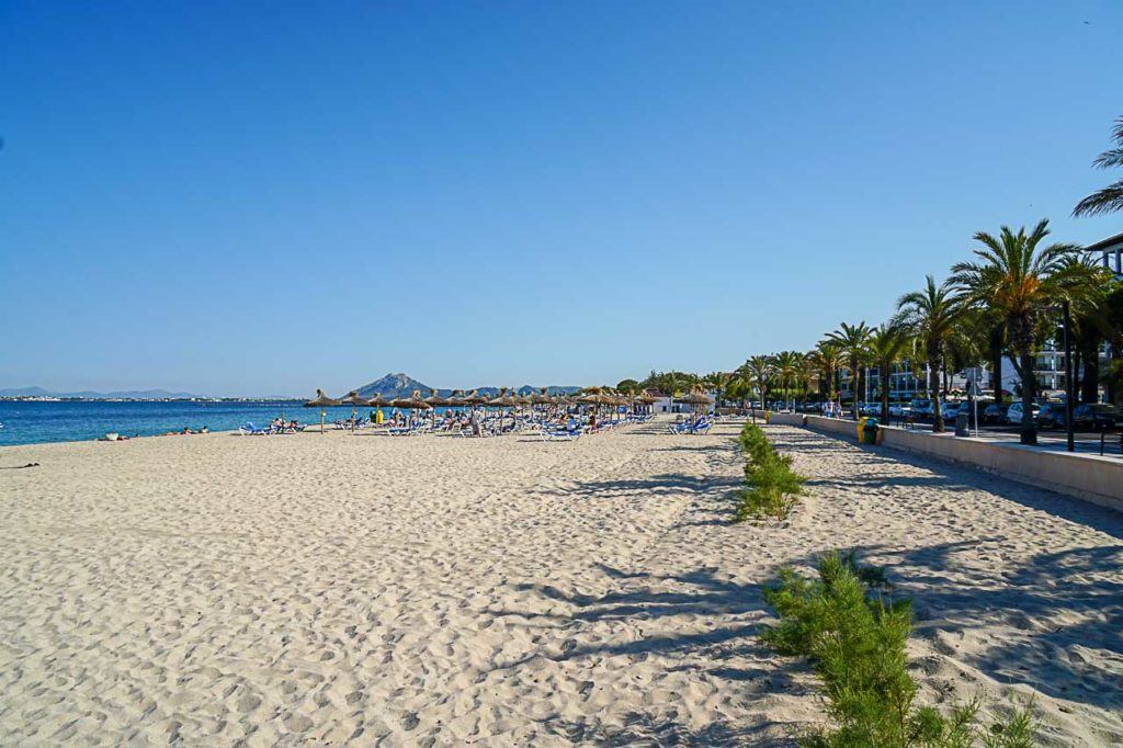 Puerto Pollensa beaches are amazing. You can have urban beaches and also secluded bays. 