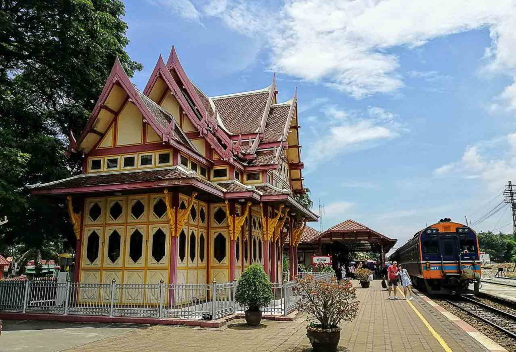 The Hua Hin Railway Station is one of the most popular attractions in Hua Hin.