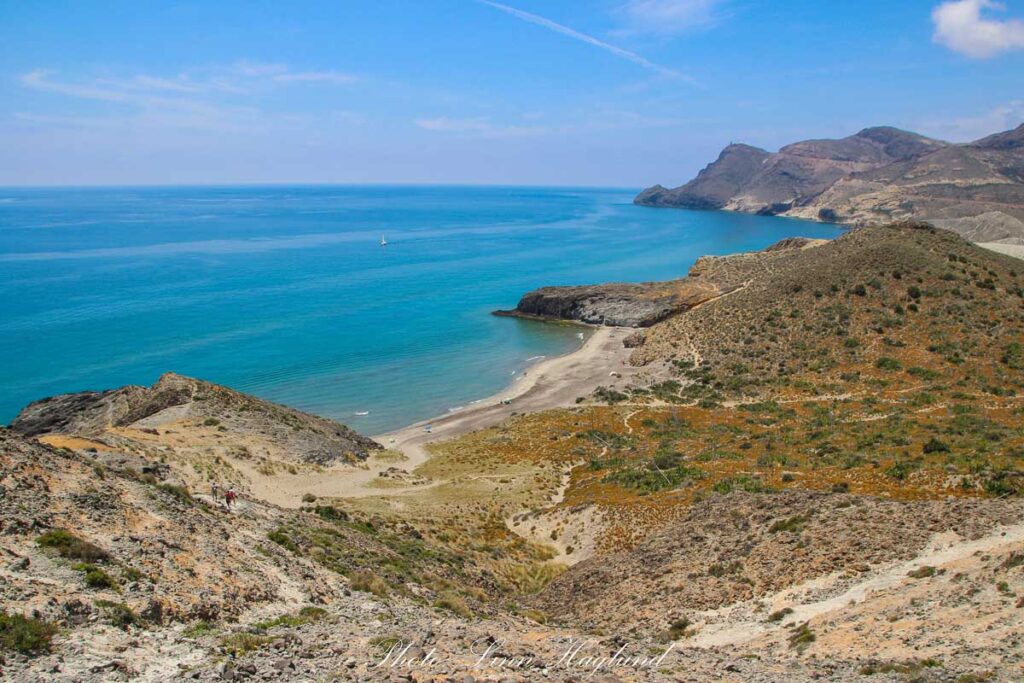 Photo from a secluded beach in Cabo de Gata in Andalucia, Spain.