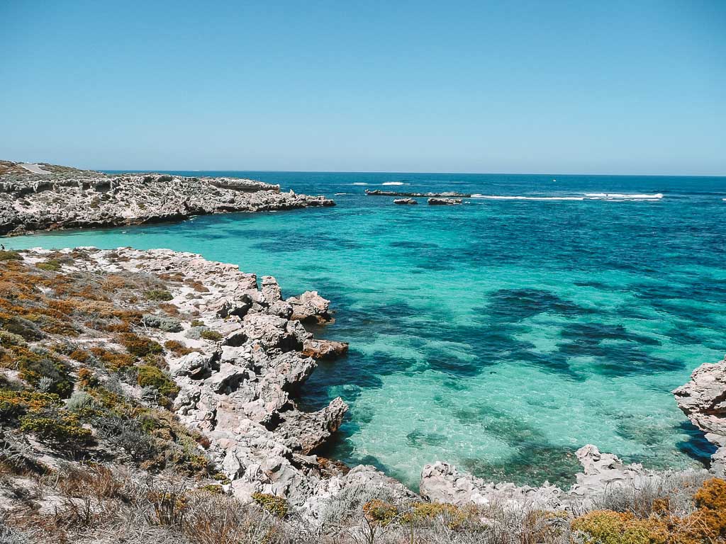 Rottnest is an island known for magnificent looking beaches, military history, and the famous marsupial, the Quokka. It's located close to Fremantle and Perth.