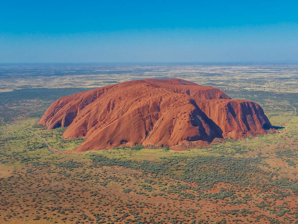 Uluru or Ayers Rock is one of the most famous and remarkable landmarks in Australia. It's part of the Uluru- Kata Tjuta National Park, another UNESCO World Heritage Site.