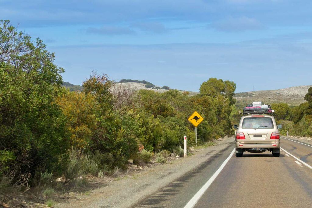 Some Australian drive itineraries will call for a four-wheel-drive vehicle with camping equipment if you want to go out of the beaten path and stay in nature. 