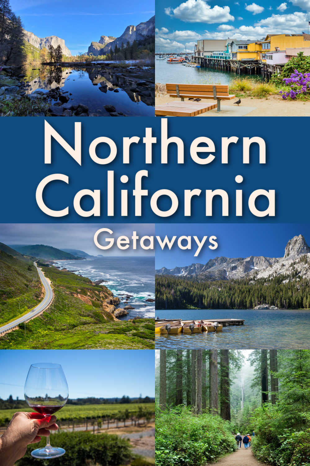 The best Northern California travel ideas are here!Perfect places for your Northern California getaway, with tips on how to get there, where to stay, and what to do in each destination. You only need to pack your bags and go!Suggestion for a weekend trip in Northern California with friends and families, and even where to go for a romantic trip in Northern California.Northern California Travel | romantic weekend getaways in Northern California | Northern California road trip|