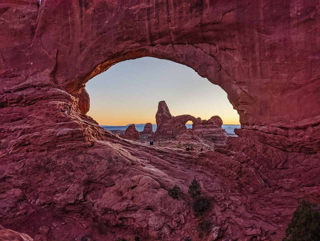 The Windows Trail is one of the most visited areas and also one of the best hiking trails in the Arches National Park.