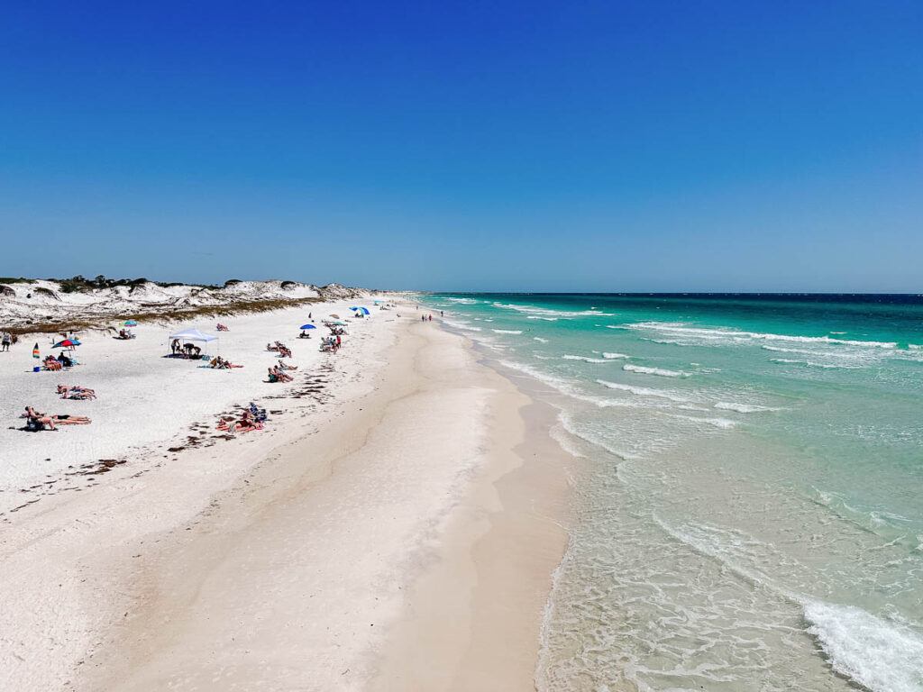Photo of a beach in Destin is one of the most happening beach towns in the Florida Panhandle.