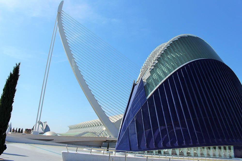 Agora is one of the Avant-Garde buildings of the City of Arts and Sciences in Valencia, Spain. A must-visit in place on a weekend in Valencia.