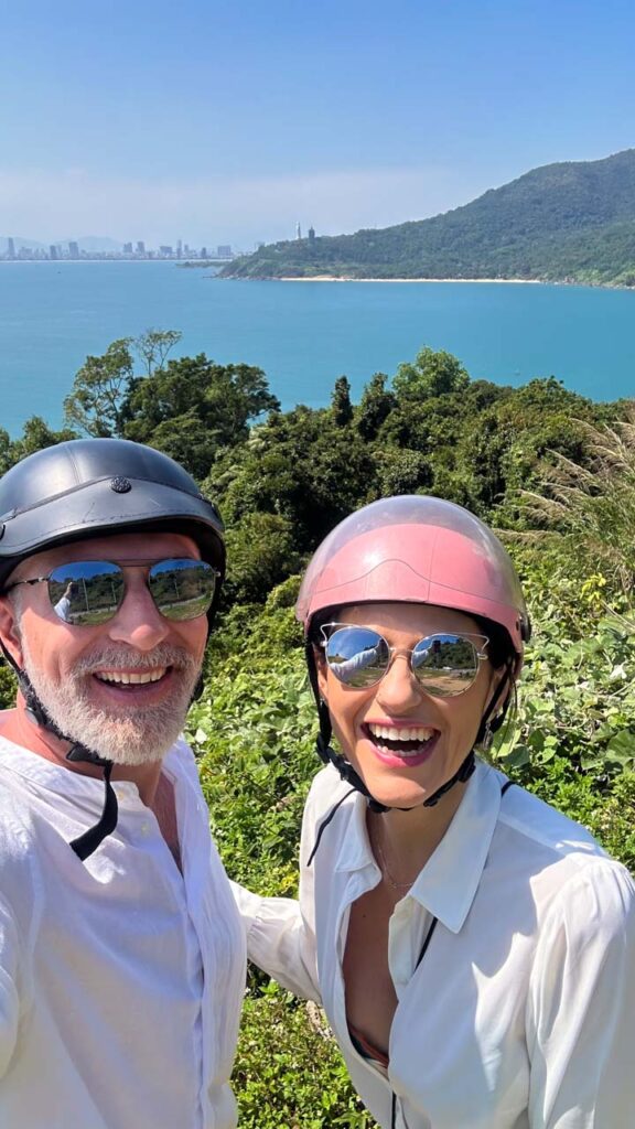 We explored the Son Tra Peninsula near Da Nang by motorbike, and it was a great experience. But only do it if you are a confident driver. 